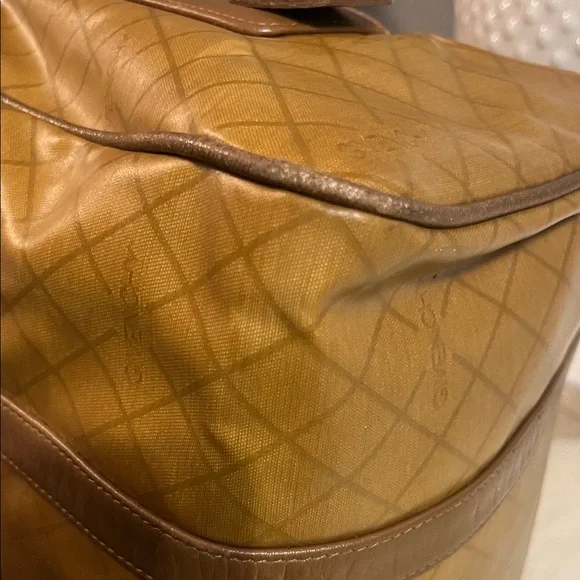 Givenchy Tan and Brown Duffel Bag
